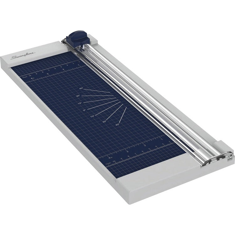 Swingline Trimmer, Rotary, 1208P, 12" Cut Length, Silver (SWI10007) Each