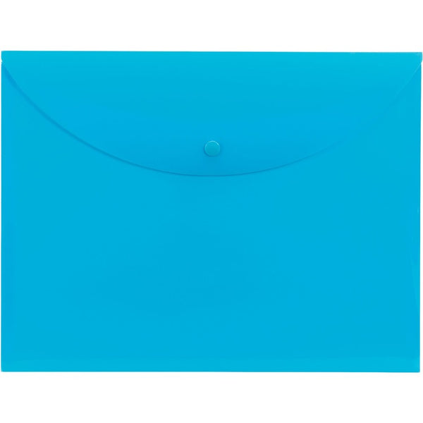 Smead Envelope, Snap Closure, 11-3/4"Wx1/10"Lx9"H, Teal (SMD89681)