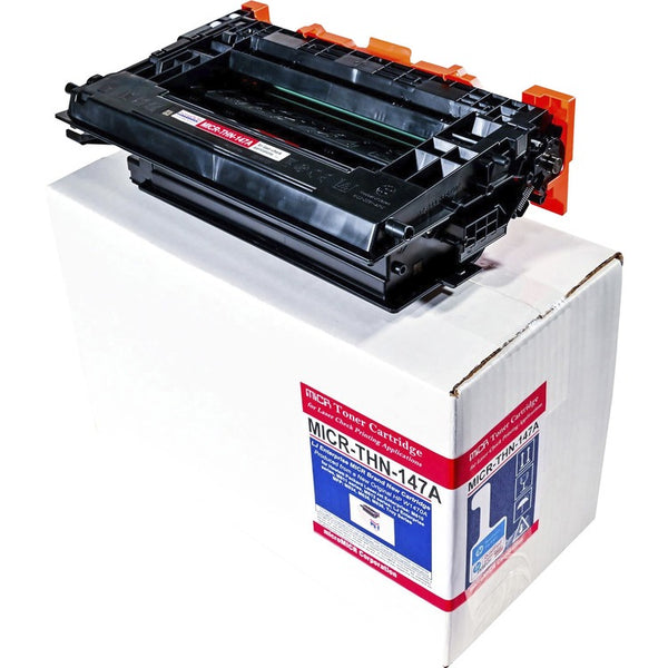 microMICR MICR Toner Cartridge, f/ HP 147A, 10,500 Yield, BK (MCMMICRTHN147)