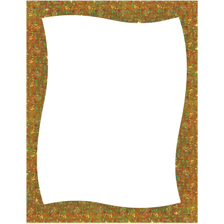 Geographics Galaxy Gold Frame Poster Board, Fun and Learning, Project, Sign, Display, Art, 28" x 22", 15/Carton, Yellow (GEO24450B) Case of 15