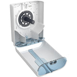 Cascades PRO Tandem Jumbo Toilet Paper Dispenser, 1 x Roll, 13.8" x 10.8" x 5.6", White (CSDC383) Each