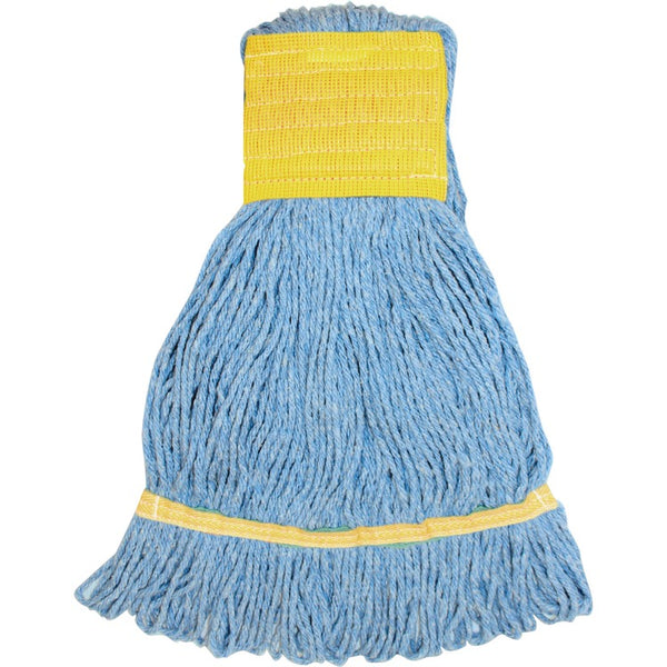 Genuine Joe Small Blend Wide Band Loop Mop, Blue (GJOSBL5B) Each