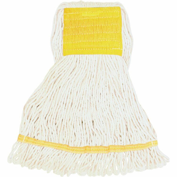 Genuine Joe Small Blend Wide Band Loop Mop, White (GJOSWH5B) Each
