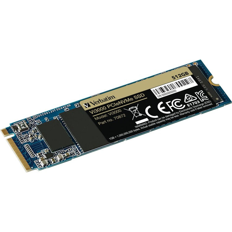 Verbatim Vi3000 512 GB Solid State Drive (VER70872)