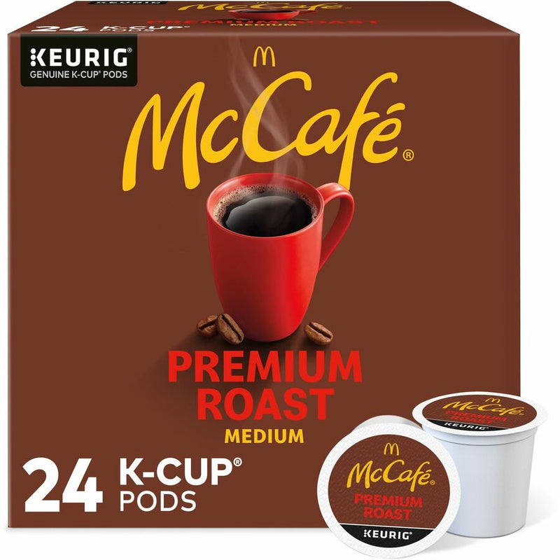 McCaf&eacute;® K-Cup Premium Roast Coffee, Compatible with Keurig Brewer, Medium, 24/Box (GMT8037) Box of 24