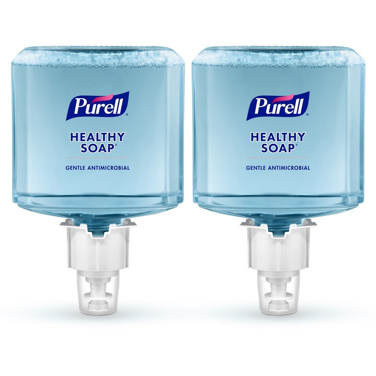 PURELL&reg; Foodservice HEALTHY SOAP 0.5% BAK Antimicrobial Foam, For ES6 Dispensers, 2/CT (GOJ648002) Case of 2