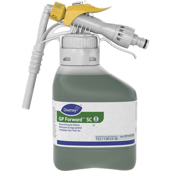 Diversey Cleaner, Conc, General-Purpose, Citrus, 1.5L, Green (DVO93145395) Each