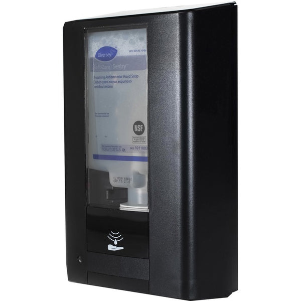 Diversey Intellicare Hybrid Dispenser for Soap/Sanitizer, Black, 13.386 x 13.386 x 12.244 (DVOD6205550) Each