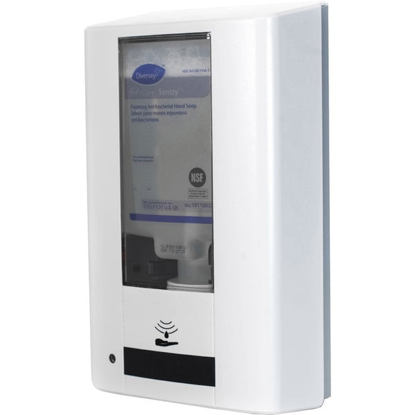 Diversey Intellicare Hybrid Dispenser for Soap/Sanitizer, White, 13.38 x 13.38 x 12.24 (DVOD6205568) Each