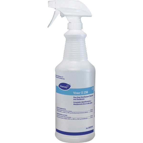 Diversey Virex II 256 Empty Spray Bottle, 32 oz, Clear (DVOD03916) Each