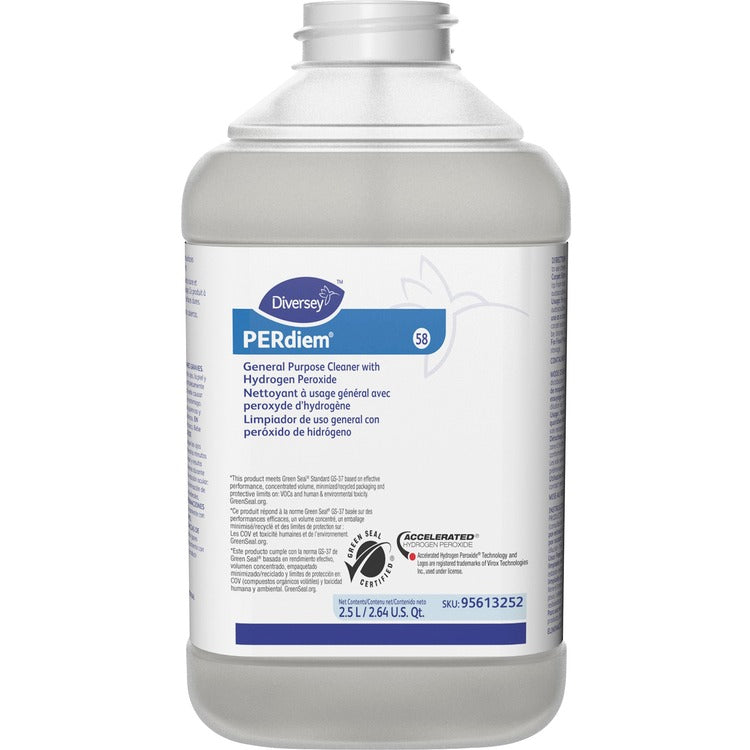PERdiem Cleaner,Multipurpose,Hydrogenperoxide,J-Fill, Conc,2.5L,Cl (DVO95613252) Each