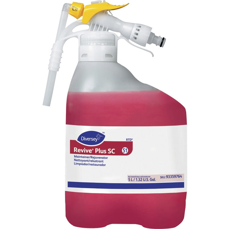 Diversey Maintainer/Rejuvenator, Revive Plus, Rtd, 5L, Red (DVO9335976 ...