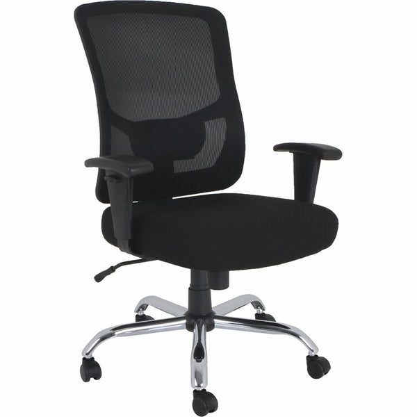 Lorell Chair, Big&Tall, Adj Arms, 29-1/8"X31-1/8"X42-1/2" , Black (LLR62625)