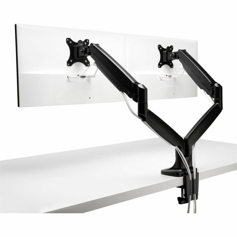 Kensington SmartFit Mounting Arm for Monitor, Flat Panel Display, Curved Screen Display, Black, Height Adjustable, 2 Display(s) Supported, 13" to 34" Screen Support (KMW59601) Each