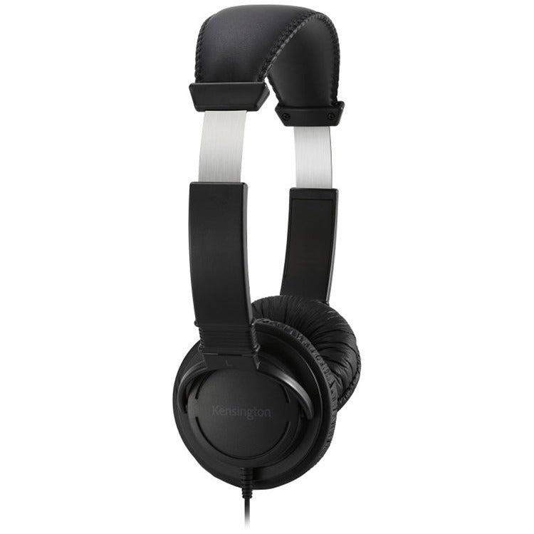 Kensington USB-C Hi-Fi Headphones - Stereo - Black - USB Type C - Wired - Over-the-head - Binaural - Ear-cup - 6 ft Cable (KMW97456) Each
