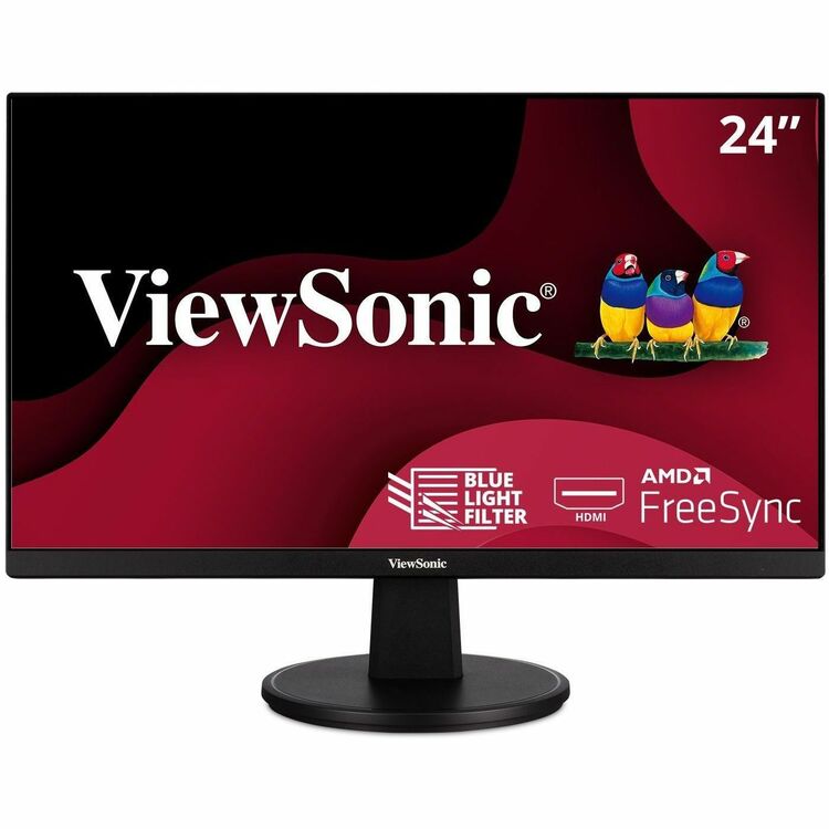 ViewSonic VA2447-MH 24" 1080p 75Hz Monitor with FreeSync (VEWVA2447MH) Each