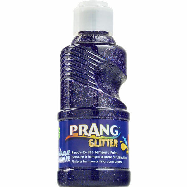 Prang Ready-to-Use Glitter Paint, 8 fl oz, Glitter Purple (DIXX11776) Each