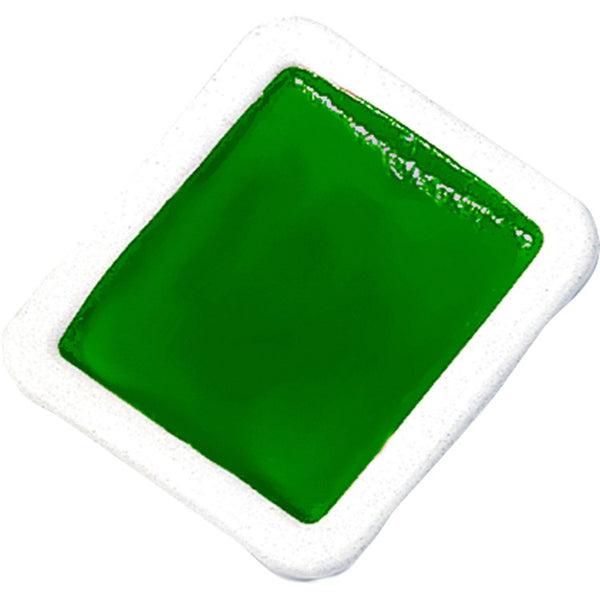 Prang Watercolor Refills,Half-Pan,Semi-Moist,12/Dz,Green (DIXX8004) Dozen