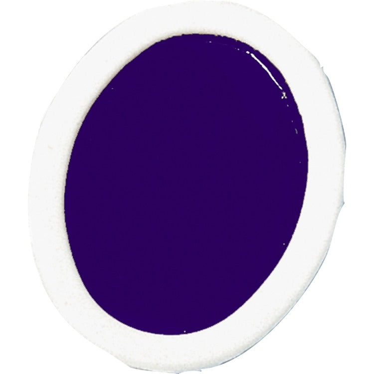 Prang Watercolor Refills,Oval-Pan,Semi-Moist,12/Dz,Blue Violet (DIXX816) Dozen