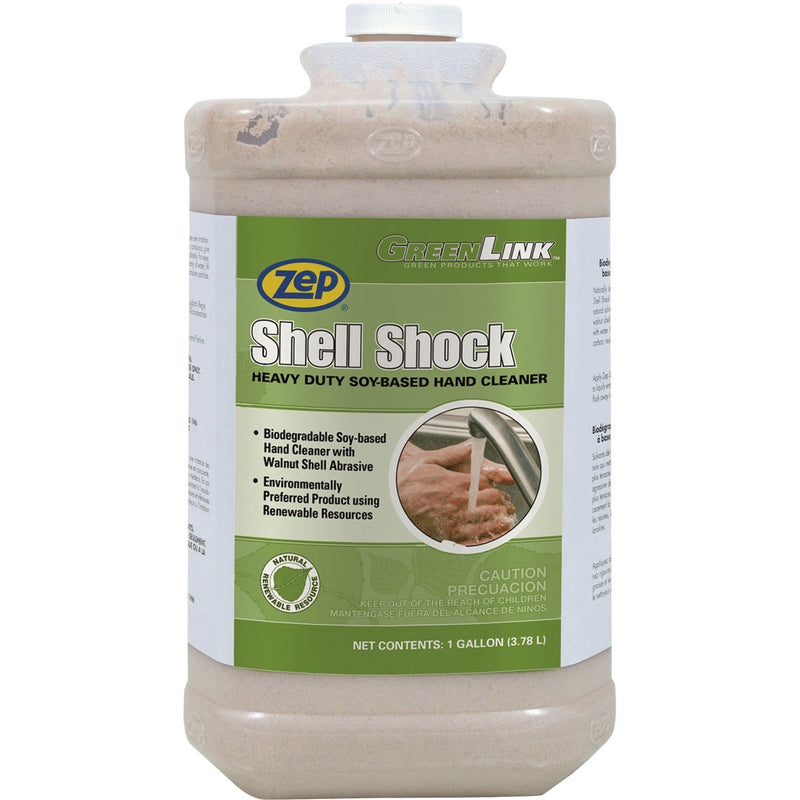 Zep Shell Shock HD Industrial Hand Cleaner, Spiced Apple Scent, 1 gal (3.8 L), 4/Carton (ZPE318524) Case of 4