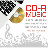 Maxell CD-R80 CD Recordable Media, CD-R, 32x, 700 MB, 30 Pack (MAX625335) Pack of 30
