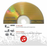 Maxell CD-R80 CD Recordable Media, CD-R, 32x, 700 MB, 30 Pack (MAX625335) Pack of 30