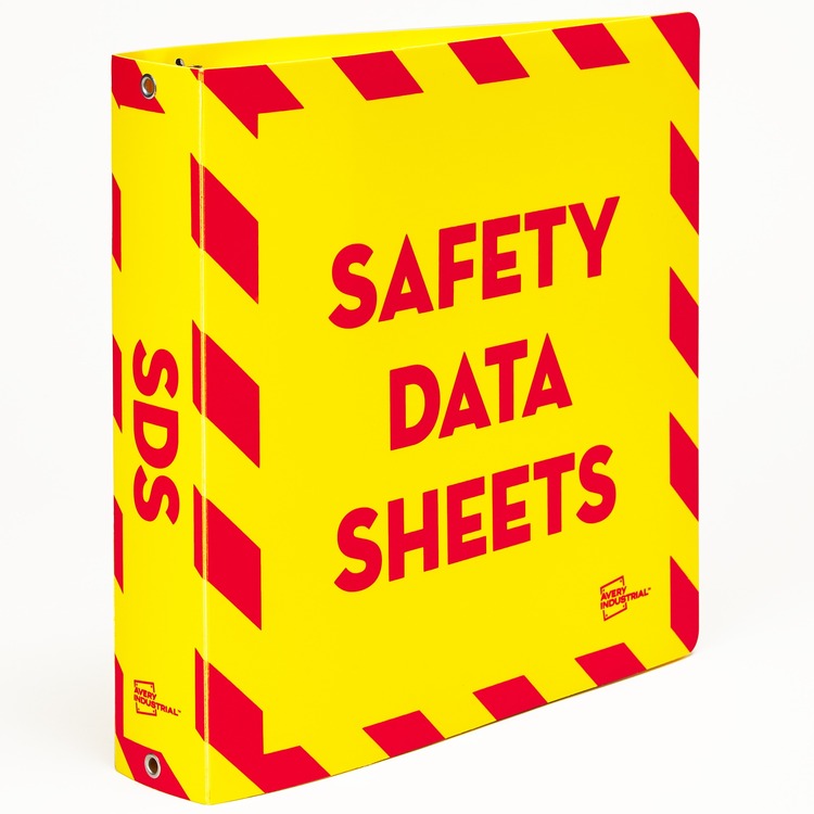 Avery&reg; UltraDuty Ring Binder - Letter - 8 1/2" x 11" Sheet Size - 375 Sheet Capacity - Yellow (AVE77711) Each