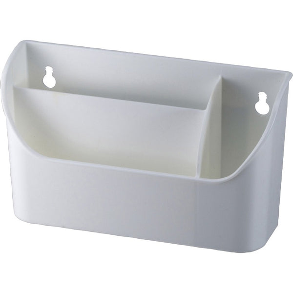 Officemate Officemate MagnetPlus Magnetic Organizer, White (92550) - 4.8", x 8" x 2.5" Depth, Magnetic, White, 1 Each (OIC92550) Each