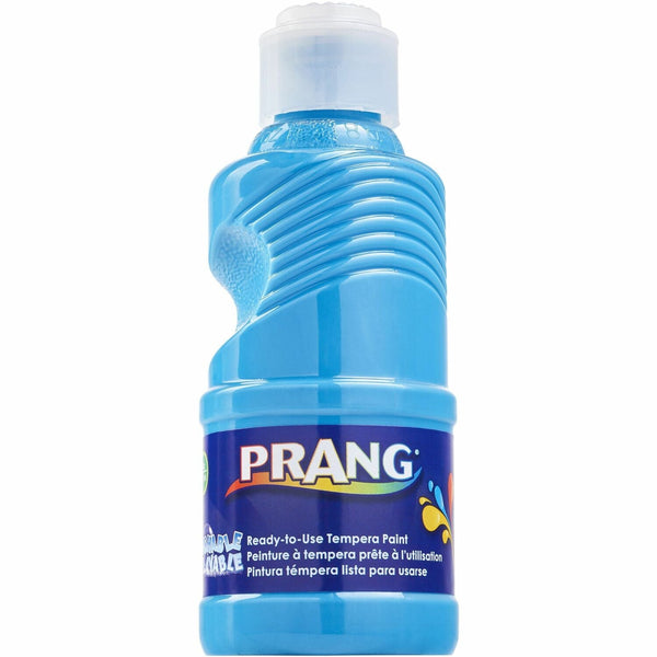 Prang Ready-to-Use Washable Tempera Paint, 8 fl oz, Blue (DIXX10812) Each