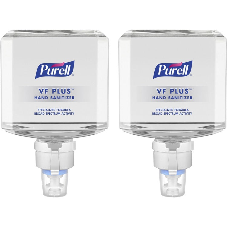 PURELL&reg; VF PLUS Hand Sanitizer Gel Refill, 40.6 fl oz (1200 mL), Pump Dispenser, 2/Carton (GOJ509902) Case of 2