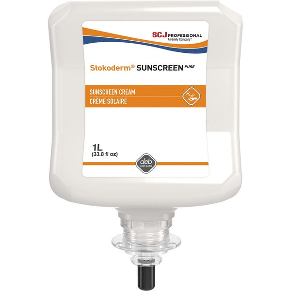 SC Johnson UV Skin Protection Cream, Cream, 1.06 quart, 6/Carton (SJNSUN1L) Case of 6