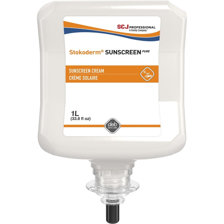 SC Johnson UV Skin Protection Cream, Cream, 1.06 quart, 6/Carton (SJNSUN1L) Case of 6
