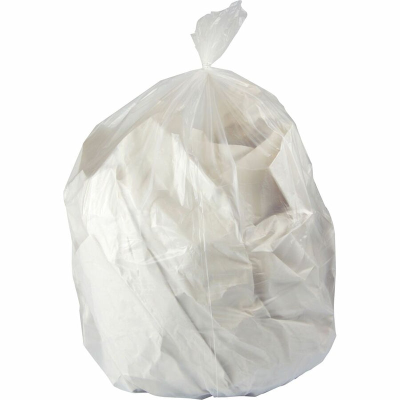 Heritage Trash Bag, 16 gal Capacity, 24" Width x 0.90 mil (23 Micron) Thickness, Clear, 500/Carton (HERH4832TC) Case of 500