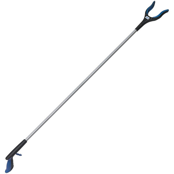 Ettore Grip 'n Grab Multipurpose Pickup Tool - 50", Blue, Black - Rubber, Aluminum, Plastic - Rust Proof, Comfortable Grip, Lightweight - 1 Each (ETO49150)