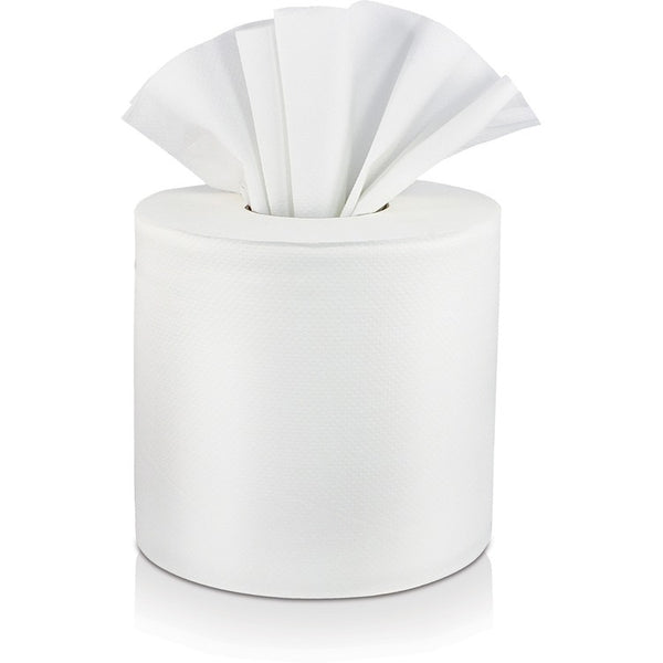 Solaris Paper Livi VPG Select Center Pull Towel - 2 Ply - 7.40" x 10.90" - White - 6 Rolls Per - 660 Per - 1 / Carton (SOL45507) Case of 6
