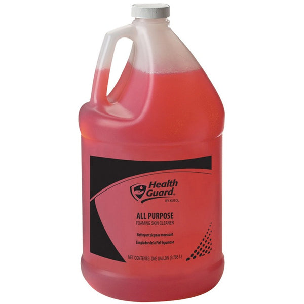 Health Guard All-Purpose Foaming Hand Cleaner - Fresh Spice Scent - 1 gal (3.8 L) - Soil Remover - Multipurpose, Hand - Light Red - 4 / Carton (KUT9109) Case of 4