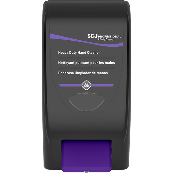 SC Johnson Hand Soap 2000 Manual Dispenser - Manual - 1.06 gal Capacity, Durable, Antimicrobial, Locking Mechanism - Black - 1Each (SJNHVY4LDB) Each