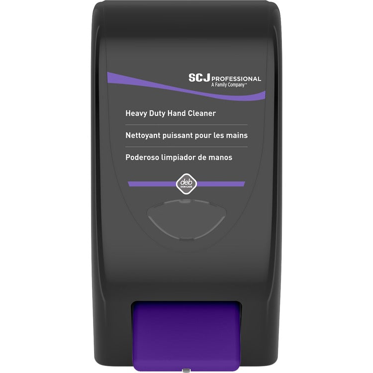 SC Johnson Hand Soap 2000 Manual Dispenser - Manual - 1.06 gal Capacity, Durable, Antimicrobial, Locking Mechanism - Black - 1Each (SJNHVY4LDB) Each
