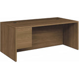 HON® 10500 Series Single 3/4-Height Pedestal Desk, Left: Box/File, 72" x 36" x 29.5", Pinnacle (HON10586LPINC)
