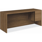 HON® 10500 Series 3/4-Height Right Pedestal Credenza, 72" x 24" x 29.5", Pinnacle (HON10545RPINC)