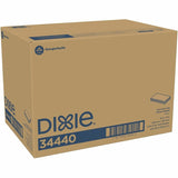 Dixie Dinner Napkin, 2 Ply, 1/8 Fold, 15" x 16", Scrollwork Pattern, White, 126/Pack (GPC34440PK) Pack of 126
