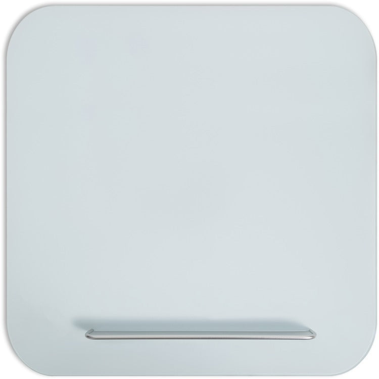 U Brands Magnetic White Glass Dry-Erase Board, 36" X 36" - 36" (3 ft) Width x 36" (3 ft) Height (UBR4848U0001) Each