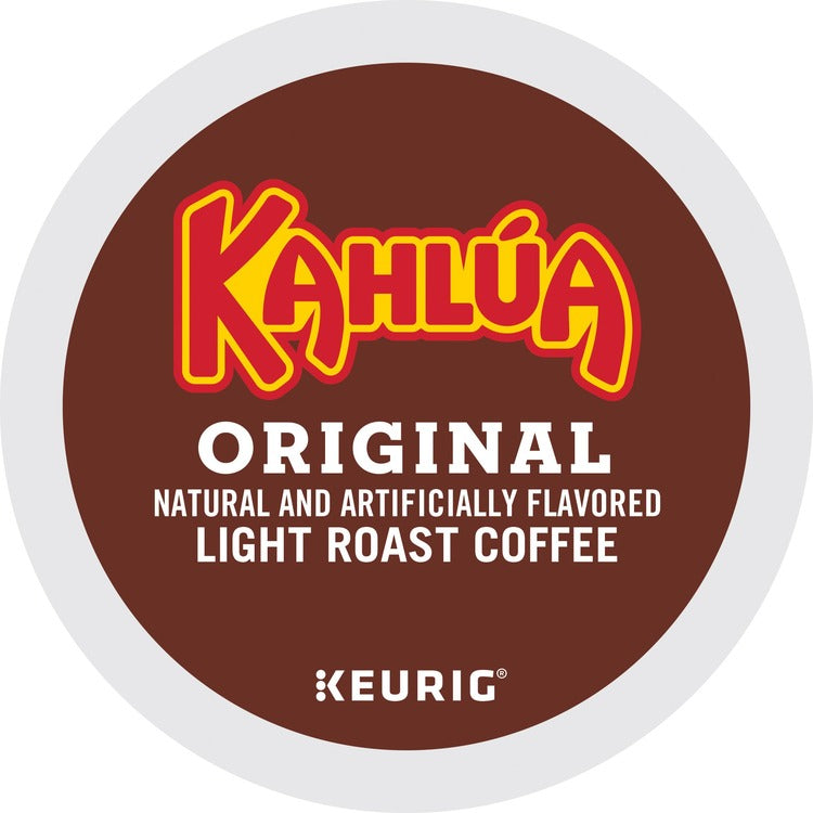 Kahlúa K-Cup Original Coffee - Compatible with Keurig Brewer - Light - 24 / Box (GMT9150) Box of 24