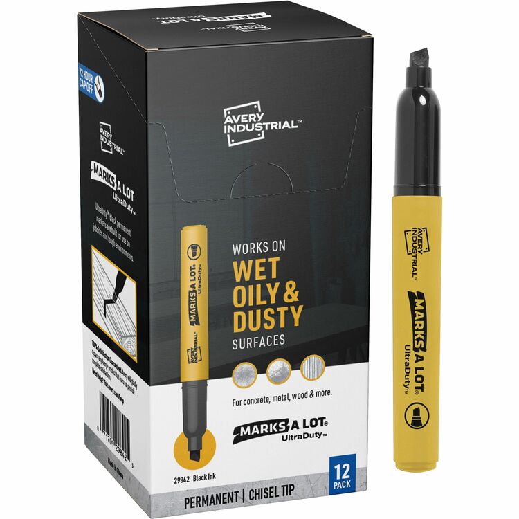 Avery&reg; Ultra Duty Marks-A-Lot Permanent Markers (AVE29842)