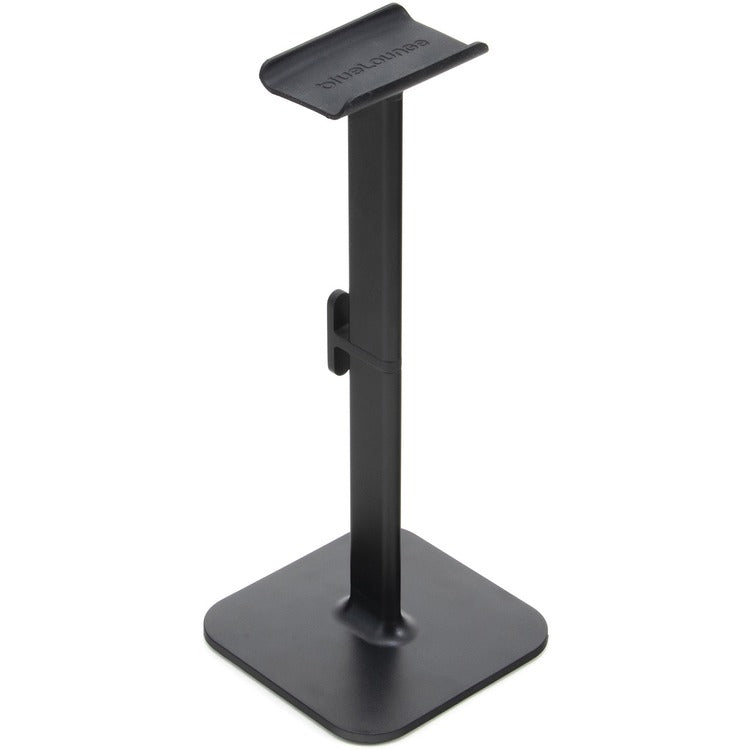 Bluelounge Posto 2.0 Headphone Stand - 10", x 4" Width - Desktop, Desk - Aircraft Aluminum, Plastic - Black (AVTBLUPO2BL)