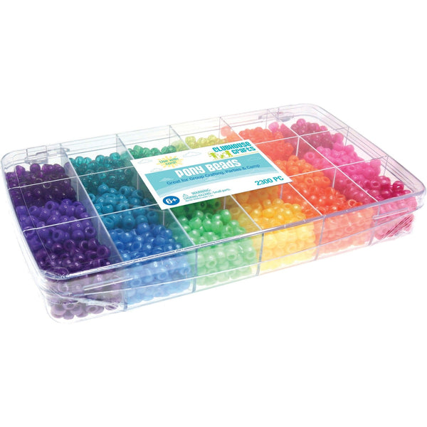 Advantus Sulyn Pony Bead Box - Crafting, Fun and Learning - 2300 Piece(s) - 1 Each - Multi (AVTSUL55467) Each