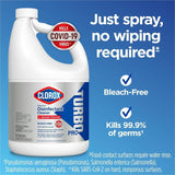 Clorox Turbo Pro Disinfectant Cleaner for Sprayer Devices, 121 fl oz (3.8 quart), Fresh Scent (CLO60091EA) Each