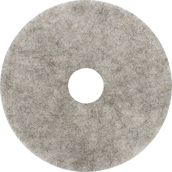 Genuine Joe Floor Pad - 5/Carton - Round x 17" Diameter - Cleaning, Floor - Durable, Long Lasting (GJO18397)