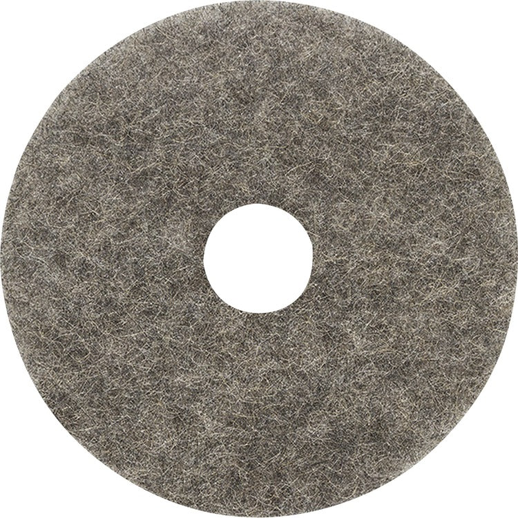 Genuine Joe Floor Pad - 5/Carton - Round x 17" Diameter - Cleaning, Floor - Durable, Long Lasting (GJO18398) Case of 5