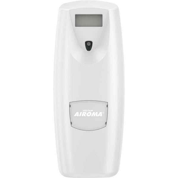 Vectair Systems Airoma Aerosol Air Freshener Dispenser - 60 Day Refill Life - 44883.12 gal Coverage - 1 Each - White (VTSADISW2) Each